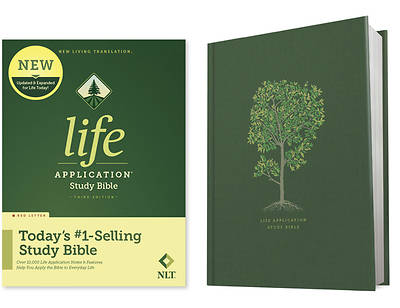 Picture of NLT Life Application Study Bible, Third Edition (Red Letter, Hardcover)
