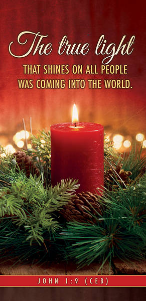 Christmas The True Light that Shines Offering Envelope