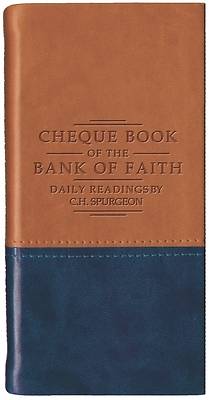 Picture of Chequebook of the Bank of Faith - Tan/Blue