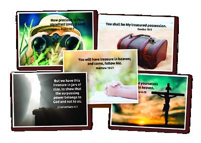 Picture of Vacation Bible School VBS 2021 Memory Verse Posters Set of 5