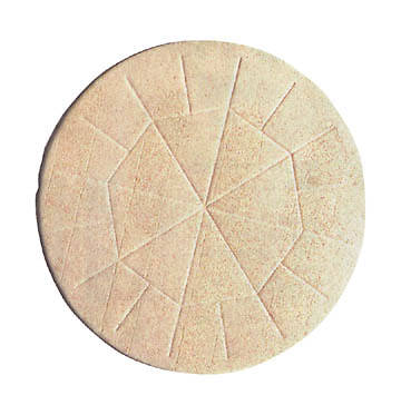 Picture of Large Communion Wafers 5 3/4" Whole Wheat (Package of 25)