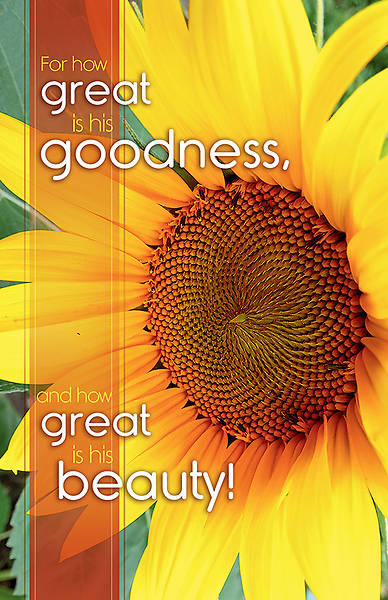 Picture of Great is His Goodness General Regular Size Bulletin