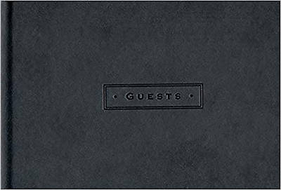 Picture of Classic Black Guest Book