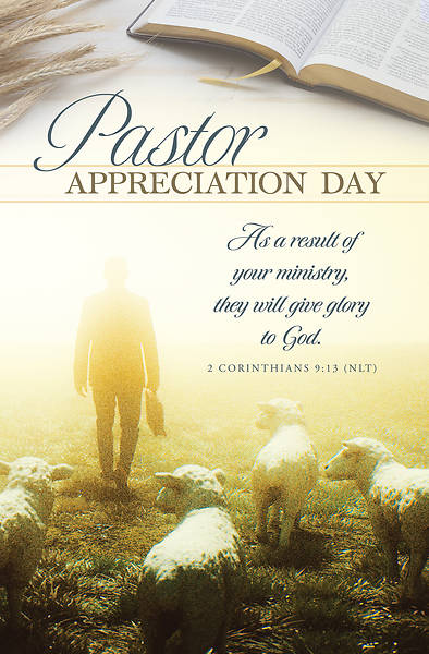 Picture of Pastor's Appreciation Day Regular Size Bulletin