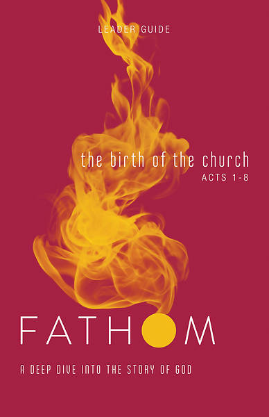 Picture of Fathom Bible Studies: The Birth of the Church Leader Guide (Luke 24-Acts 8)