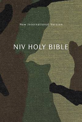 Picture of Niv, Holy Bible, Compact, Paperback, Woodland Camo, Comfort Print