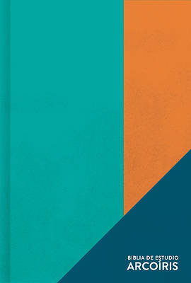 Rvr 1960 Biblia de Estudio Arcoíris, Verde Multicolor, Tapa Dura