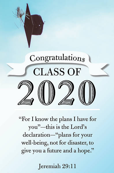 Picture of Congratulations 2020 Graduation Regular Size Bulletin