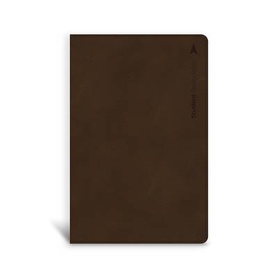 Picture of CSB Student Study Bible, Brown Leathertouch Indexed