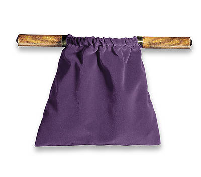 Picture of Artistic Purple Two-Handled Offering Bag