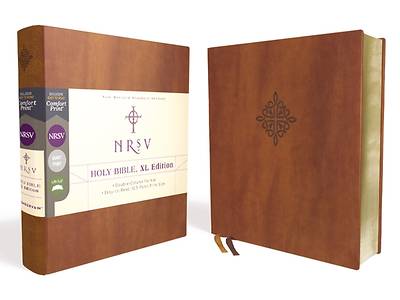 Picture of NRSV Holy Bible, XL Edition, Leathersoft, Brown, Comfort Print