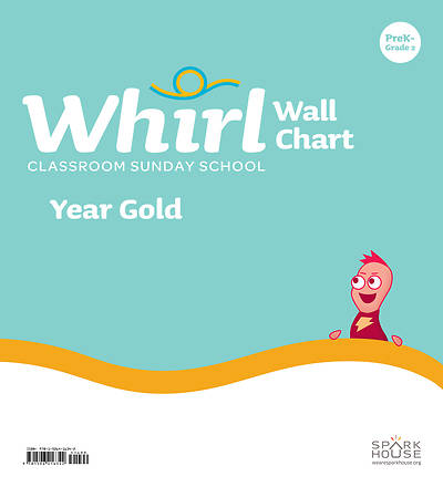 Picture of Whirl Classroom Grade PreK - Grade 2 Wall Chart Year Gold