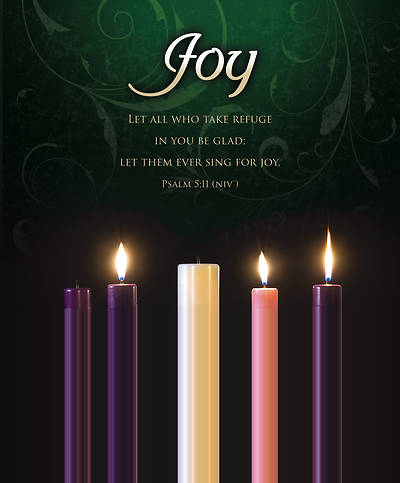 Picture of Joy Advent Week 3 Legal Size Bulletin