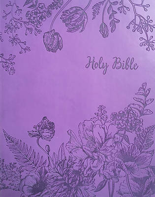 Picture of Kjver Sword Study Bible Giant Print Designer Purple Ultrasoft Indexed