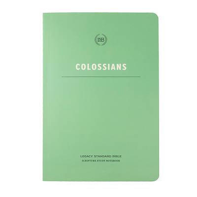 Picture of Lsb Scripture Study Notebook: Colossians
