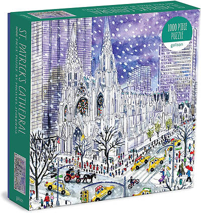 Picture of Michael Storrings St. Patricks Cathedral 1000 Piece Puzzle