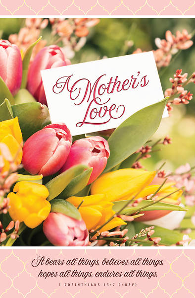 Picture of A Mother's Love Regular Size Bulletin