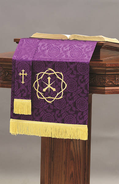 Picture of Abbott Hall TRN Purple Crown of Thorns Two-Piece Parament Set