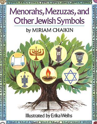 Picture of Menorahs, Mezuzas, and Other Jewish Symbols