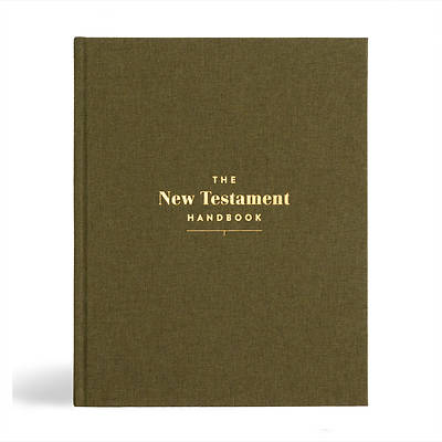 Picture of The New Testament Handbook, Sage Cloth Over Board