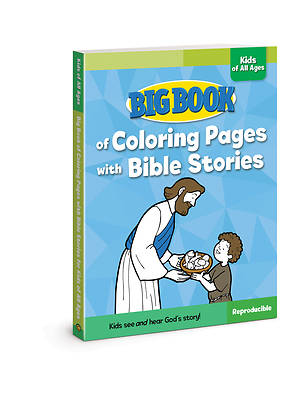 Picture of Big Book of Coloring Pages with Bible Stories for Kids of All Ages