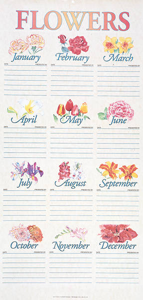 Picture of Traditional Flower Chart