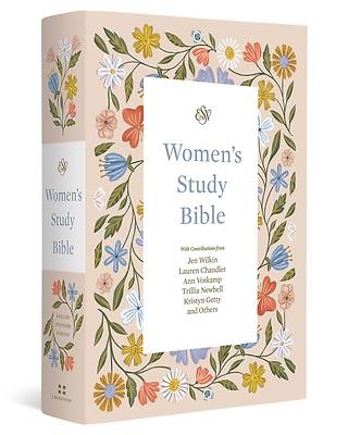 ESV Women's Study Bible (Hardcover, Blush Wildflower Design)