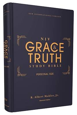 Picture of Niv, the Grace and Truth Study Bible, Personal Size, Hardcover, Red Letter, Comfort Print