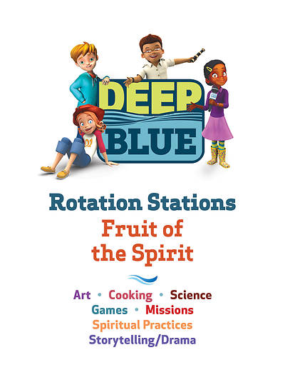 Picture of Deep Blue Rotation Stations: Fruit of the Spirit - Entire Unit Download