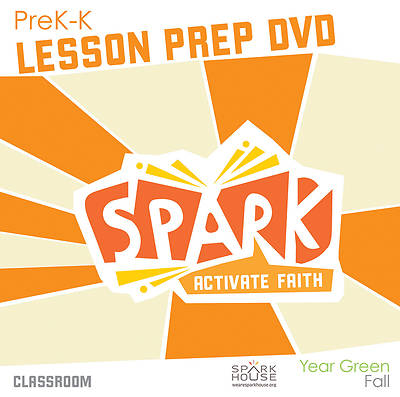 Picture of Spark Classroom PreK-K Preparation DVD Year Green Fall