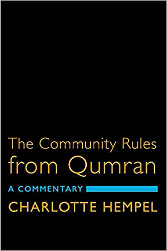 Picture of The Community Rules from Qumran