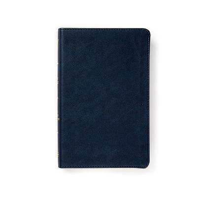 Picture of KJV Personal Size Bible, Navy Leathertouch