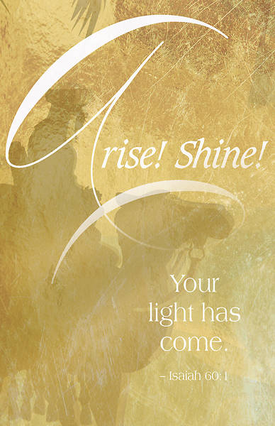 Picture of Arise! Epiphany Christmas Bulletin (Pkg of 50)