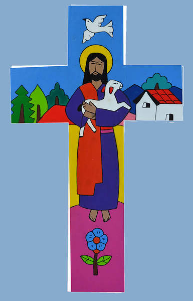 Picture of Good Shepherd Cross 5"