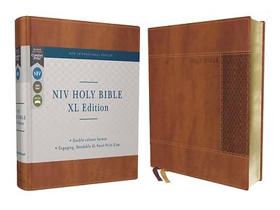 Picture of NIV Holy Bible, XL Edition, Leathersoft, Brown, Comfort Print