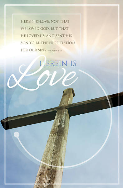 Picture of Herein is Love General Regular Size Bulletin