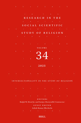 Picture of Research in the Social Scientific Study of Religion, Volume 34