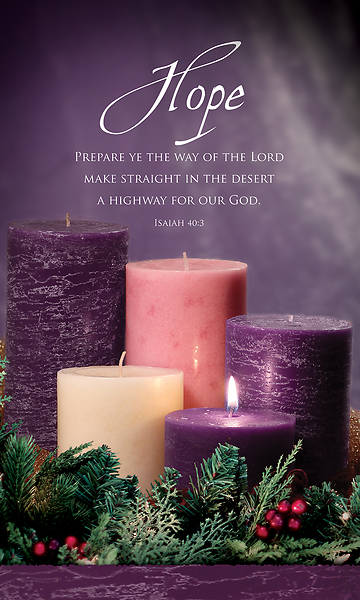 Picture of Advent Week 1 3' x 5' Vinyl Banner Isaiah 40:3