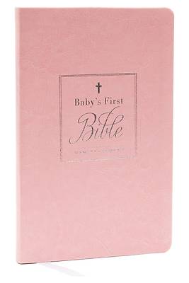 Picture of Kjv, Baby's First New Testament, Leathersoft, Pink, Red Letter, Comfort Print