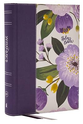 Picture of Kjv, the Woman's Study Bible, Cloth Over Board, Purple Floral, Red Letter, Full-Color Edition, Comfort Print