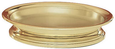 Picture of Sudbury SB1615SS High Polish Solid Brass Self Stacking Bread Plate