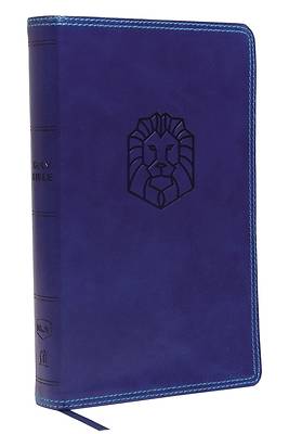 Picture of Nkjv, Holy Bible for Kids, Leathersoft, Blue, Comfort Print