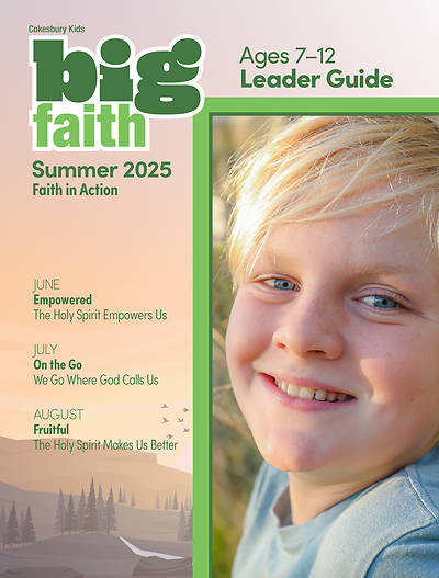 Picture of Cokesbury Kids Big Faith Summer 2025 Leader Guide Ages 7-12