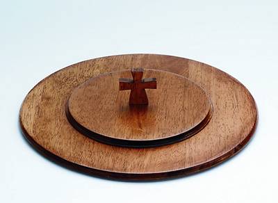 Picture of Maple Communion Tray Cover - Antique Finish