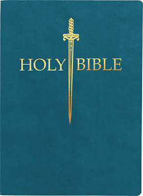 KJV Sword Bible, Giant Print, Teal Ultrasoft