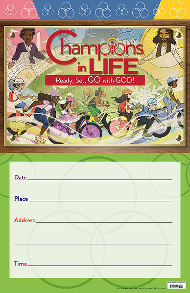 Picture of Vacation Bible School (VBS) 2020 Champions in Life Promo Poster
