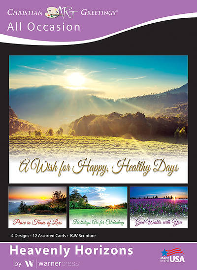 Picture of Heavenly Horizons All Occasion Boxed Cards (Box of 12)