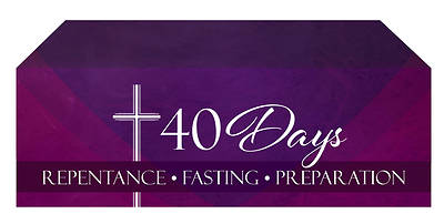 Picture of 40 Days Lent Altar Frontal