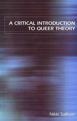 Picture of A Critical Introduction to Queer Theory