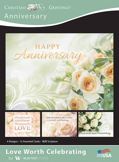 Picture of Love Worth Celebrating Anniversary Boxed Cards (Box of 12)